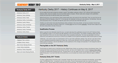 Desktop Screenshot of derbycraze.com